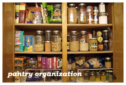 Pantry Organization