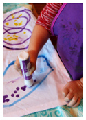 Toddler Art Napkins